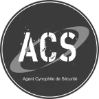 Badge ACS, agent cynophile de sécurité