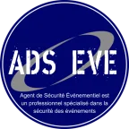 Badge ADS EVE, agent de sécurité événementiel