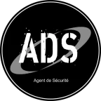 Badge ADS, agent de sécurité